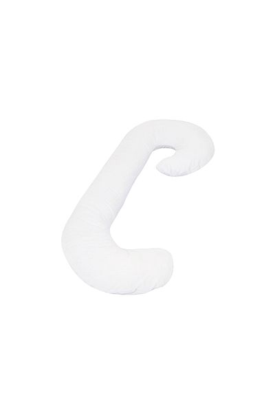 Generic C Shape Comfortable Pregnancy & Maternity Pillow By Mother Comfort - White