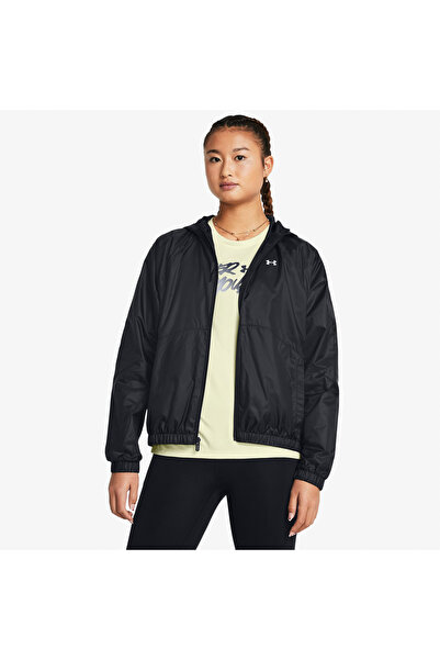 Under Armour سترة واقية رياضية للنساء سترة واقية سوداء