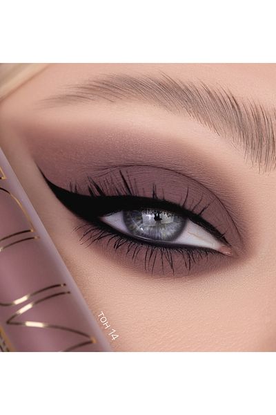 Belor Design Nude Harmony Liquid Eyeshadow Tone:14 Plum Cake