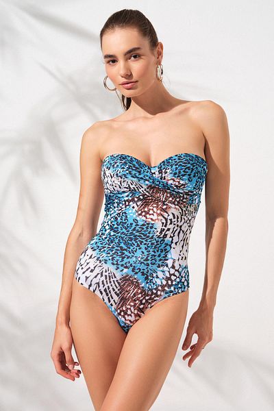 Pierre Cardin Costum de baie fără bretele acoperit Bandy Ocean 231132 -t