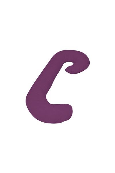 Generic C Shape Comfortable Pregnancy & Maternity Pillow By Mother Comfort - Purple