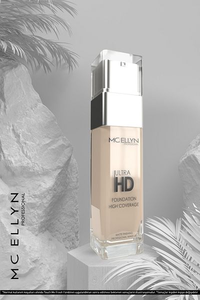 Mcellyn Ultra Intensive Professional HD Foundation - NO:3