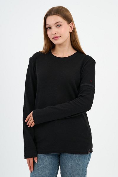 ALEXANDERGARDI Hanorac de bază cu decolteu cu mâneci (WK25425)