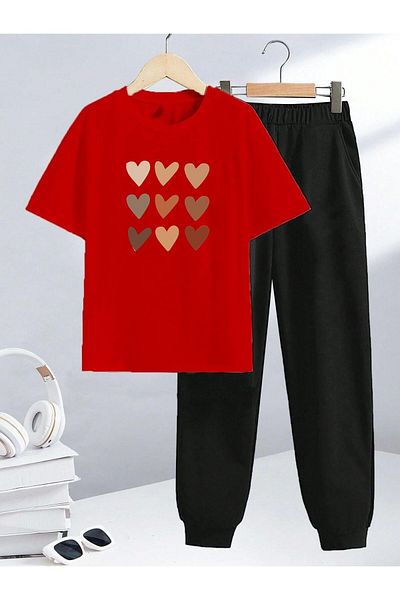 BENROMA Character Printed Children's Tracksuit Set