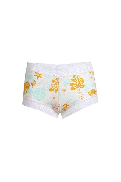 Akbeniz Boxeri de damă din bumbac alb - Pachet de 2 40267