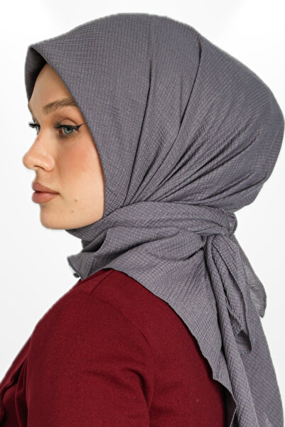 hijabchi Mio Cazz Scarf - Dark Gray Model Gx9688