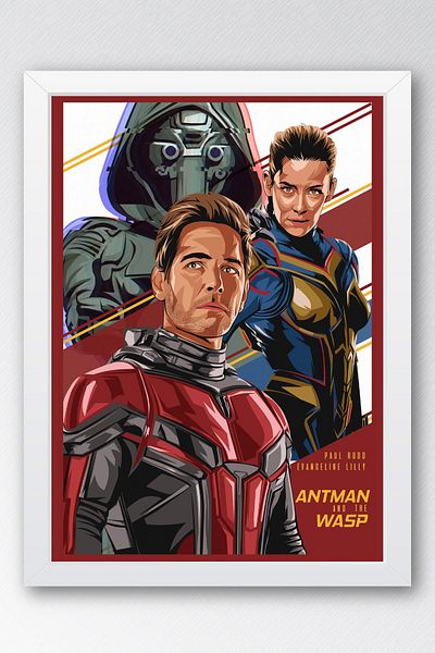 Saturn Pictură înrămată Ant Man - Pictură poster Ant Man