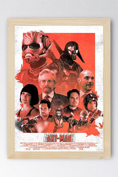 Saturn Pictură înrămată Ant Man - Pictură poster Marvel Ant-Man