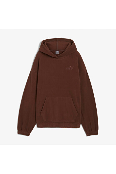Puma Essentials Elevated Women's Brown Casual Sweatshirt