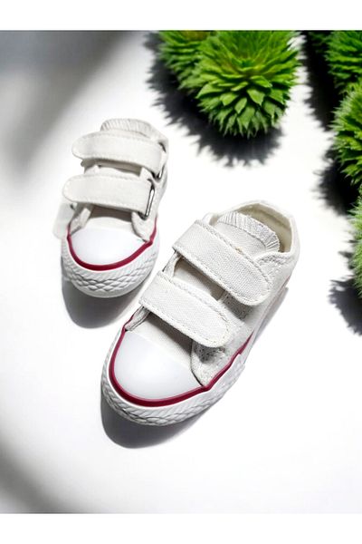 GokceKundura06 Full Orthopedic Insole Velcro Adjustable Linen Sneaker Sneakers