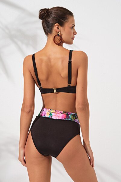 Pierre Cardin Melt Toparlayıcı Balenli Bikini Takım Violet 231234-d