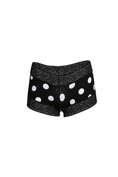 Akbeniz Boxeri de damă din bumbac negru - Pachet de 2 40269