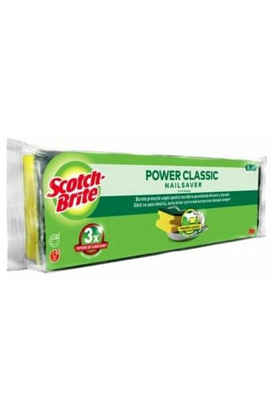 Scotch Brite Set of 8 Green Nail Protector Sponges