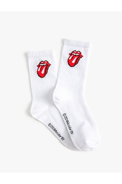 Koton Șosete Rolling Stones Socket cu model licențiat