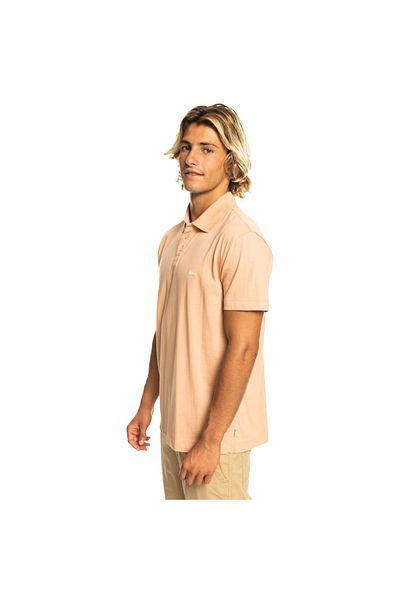 Quiksilver Essentialpolo Kttp Men's Brown Polo T-Shirt Men's Polo T-Shirt Eqykt04094