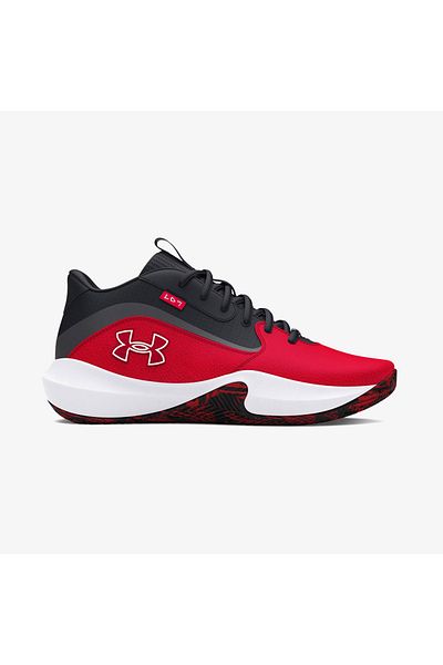 Under Armour Мъжки червени баскетболни обувки Lockdown 7