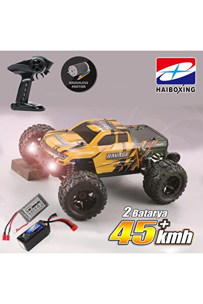 HAIBOXING Rc 1/16 Ravage 45 Km/h Kumandalı Rc Araba 4wd Brushless Offroad (SA...