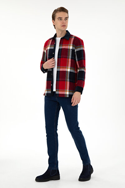 U.S. Polo Assn. Erkek Mavi Slim Fit Jean Pantolon 50296820-DN0022