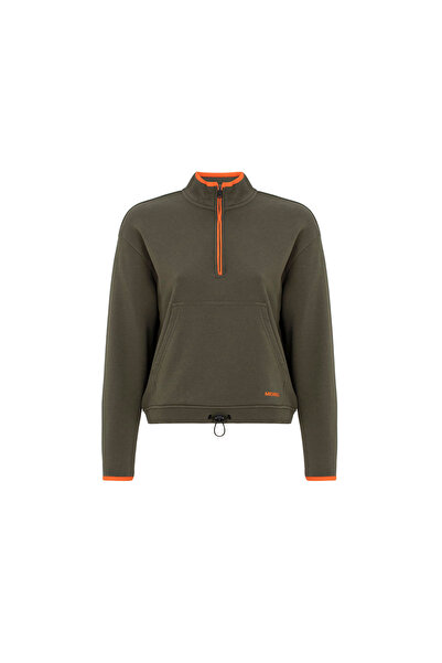 Merrell Sense Kadın Yeşil Sweatshirt KADIN SWEATSHIRT M23SENSE
