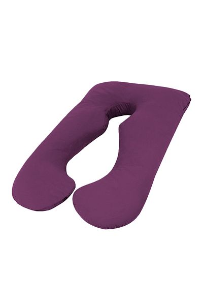 Generic U Shape Comfortable Pregnancy & Maternity Pillow By Mother Comfort,Purple