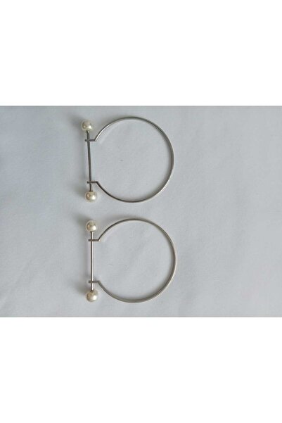 hobi duragı 9 cm Metal Köprülü İncili  Çanta Sapı