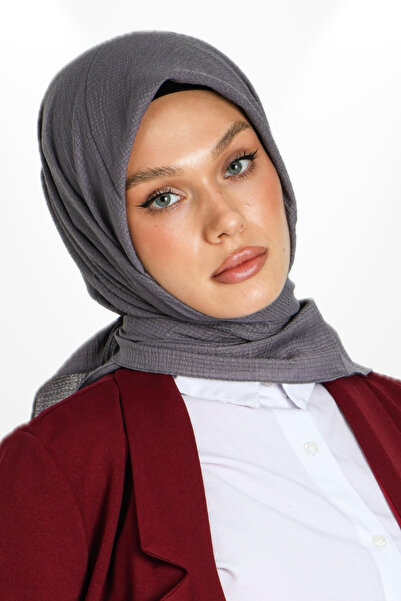hijabchi Mio Cazz Scarf - Dark Gray Model Gx9688