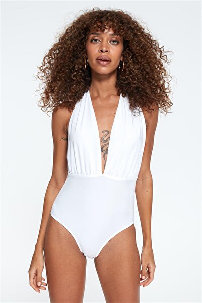 Pierre Cardin Costum de baie moale pentru damă, alb 227134