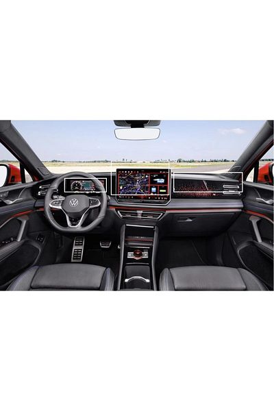 corcishop 2024 Volkswagen Passat Variant - Nano Screen Protector Set, Multimedia Display and Air Conditioner Console