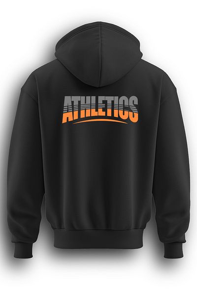 TOP GLORY Суитшърт с качулка и 3 въжета с щампа Athletics - Atl33003