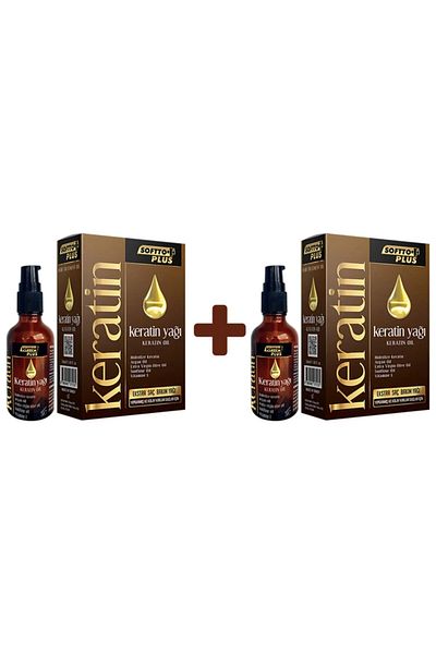 Softto Plus 2 Pack Keratin Oil (2X50Ml)