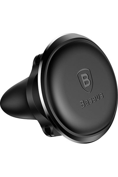 Baseus OS-Baseus Magnetic Air Vent Car Mount Holder with cable clip Black