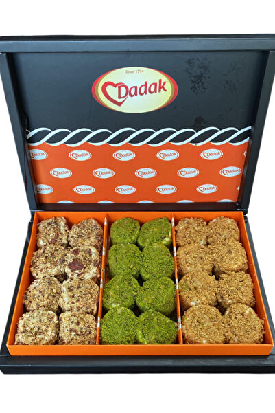 Dadak Lokum ve Kuruyemiş 1 كجم ذرة ملفوفة بالبهجة التركية المختلطة