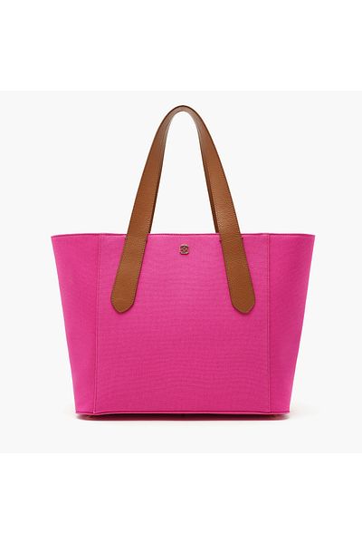 Desa Geantă de umăr din piele pentru femei Bert Pink
