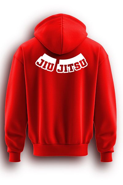 TOP GLORY Суитшърт с качулка и три нишки с шарки за джиу-джицу - JIUJITSU Sweat JIUJI11001