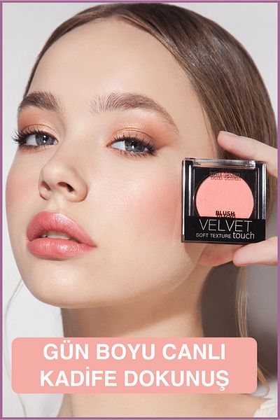 Belor Design Velvet Touch Blush Tone:101 Delicate Peach