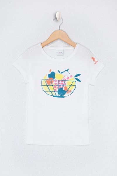 U.S. Polo Assn. Η.Π.Α. POLO ASSN. Κοριτσίστικο Λευκό T-Shirt 50218938-VR184