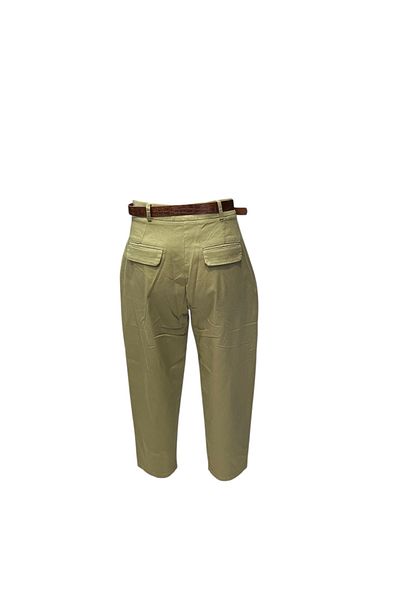 Fast Perry Canvas Pants with Belt 50989