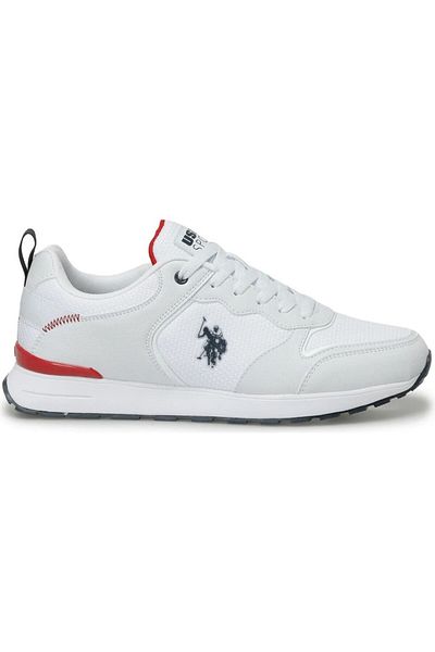 U.S. Polo Assn. Ανδρικά αθλητικά παπούτσια TONES 4FX White-Λευκά