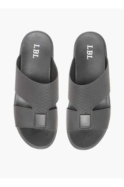 LBL by Shoexpress Textured Slip-On Arabic Sandals