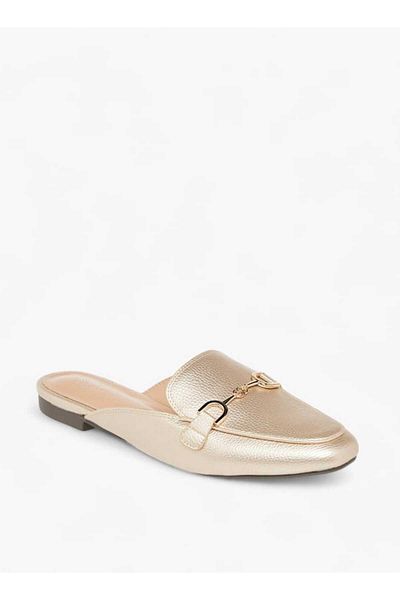 Celeste Women's Metal Accent Slip-On Mules