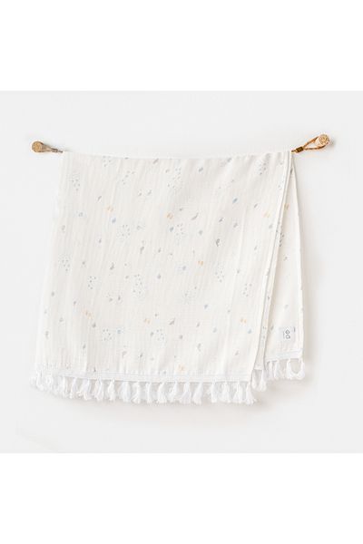 andywawa Baby Blanket 2 Pcs Blanket 85X90 Magical Butterfly Muslin