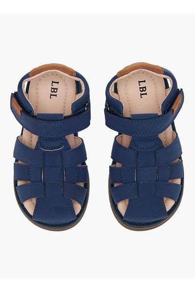 LBL by Shoexpress Strappy Sandals with Hook and Loop Closure