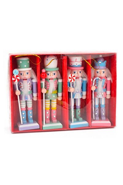 mutlu adım 4 Soldat de plumb de 12 cm - Spărgător de nuci de culoare moale