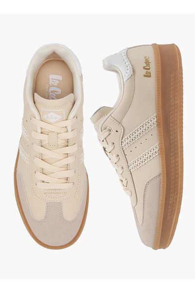Lee Cooper حذاء رياضي نسائي مقسم إلى أجزاء مع رباط للإغلاق