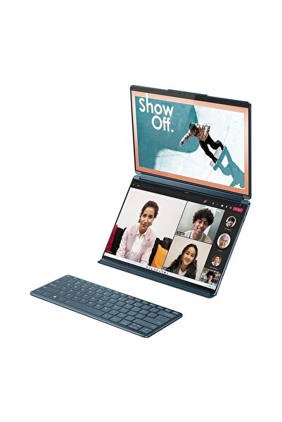 LENOVO Yoga Book 9 13.3 Inç 2880 x 1800 Çift OLED Dokunmatik Ekran 13.nesil C...
