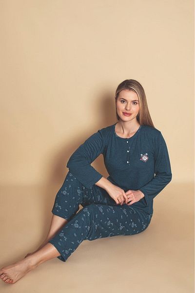 Mutlu City Set de pijamale de înaltă calitate Bamboo Interlock pentru femei P5046