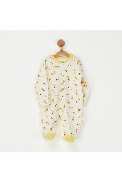 andywawa Short Cut Baby Rompers - Cute Curocodile Patterned
