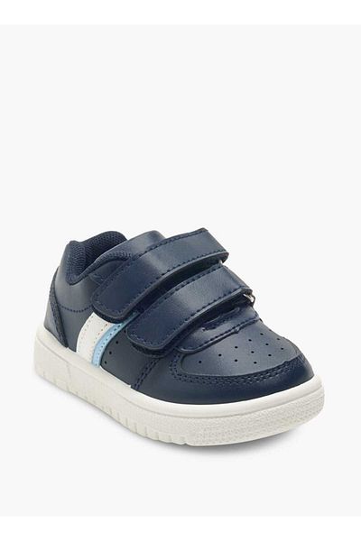 LBL by Shoexpress Panelled Sneakers with Hook and Loop Closure