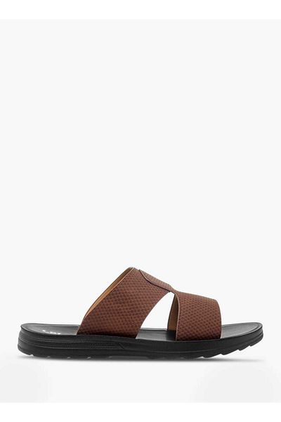 LBL by Shoexpress Textured Slip-On Arabic Sandals
