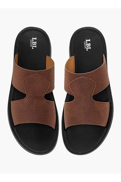 LBL by Shoexpress Textured Slip-On Arabic Sandals